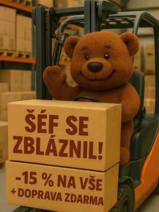 Je to tady‼️ 🤯 Šéf se zbláznil! -15% na VŠE + DOPRAVA ZDARMA -> the-bears.cz